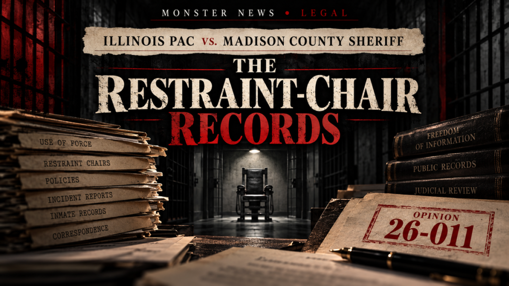 Monster News Legal: Illinois PAC review of Madison County Sheriff’s Office, opinion 26-011