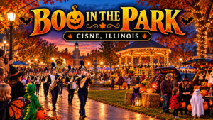 Illustration for Cisne Boo in the Park includes parade and costume judging